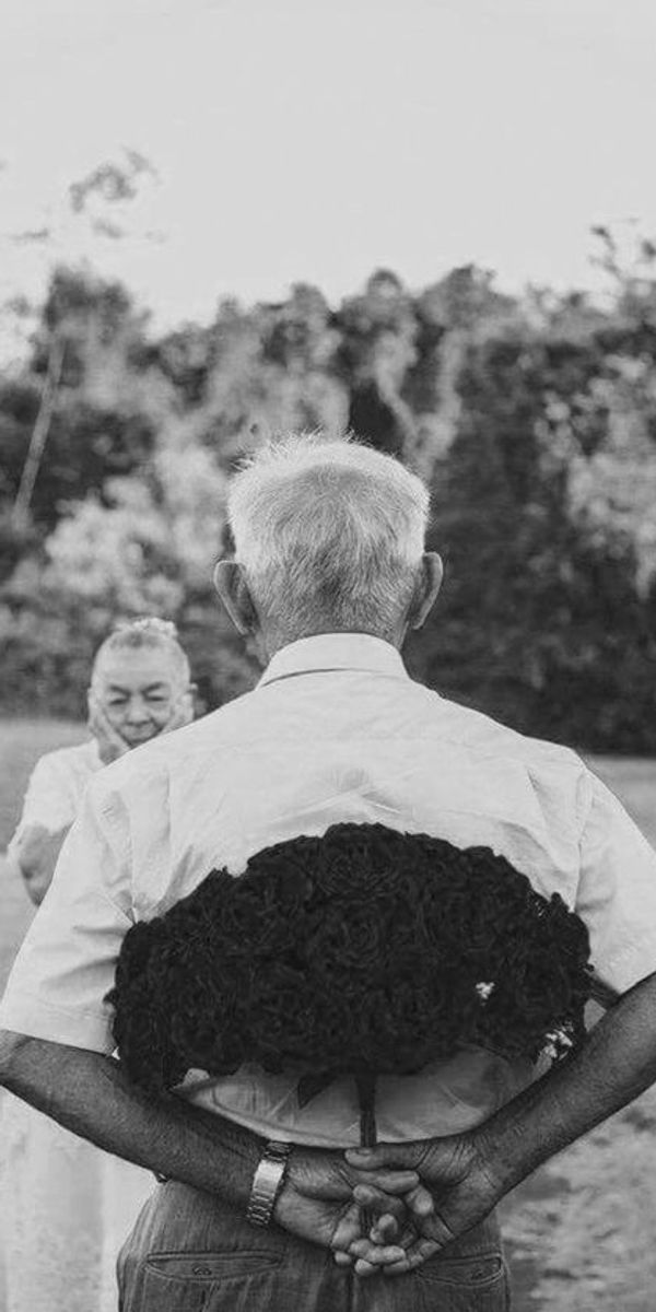 Elderly person with improved quality of life